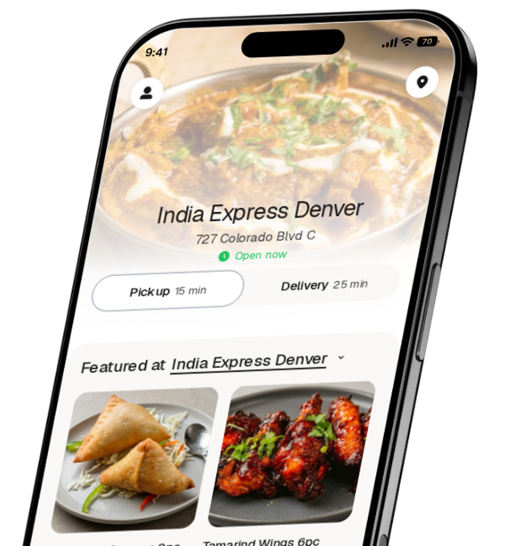 India Express Denver app preview