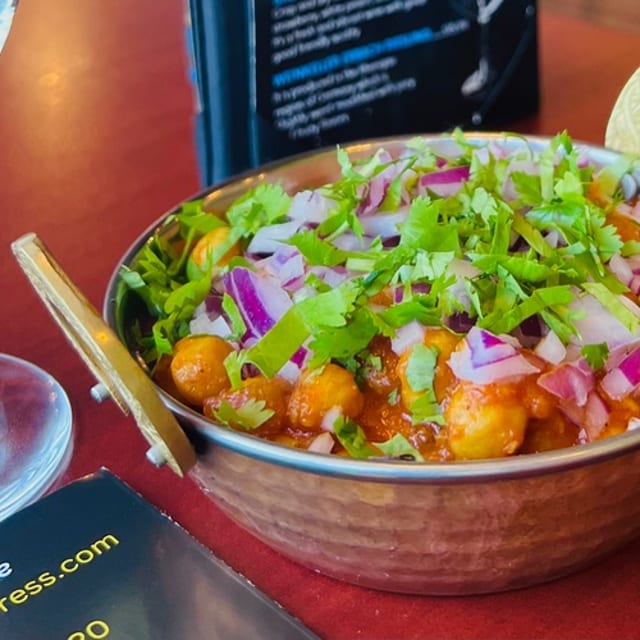 Aloo Chana (Potato & Chickpeas).