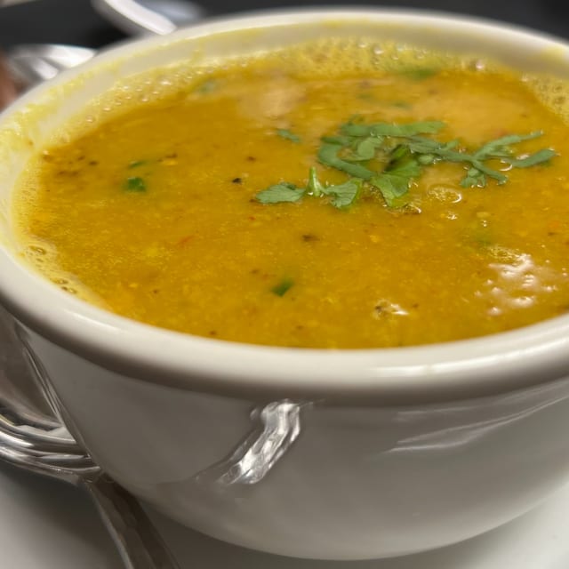 Lunch Mulligatawny Soup.