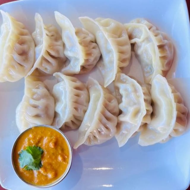 Mo:Mo (Dumplings) Chicken.