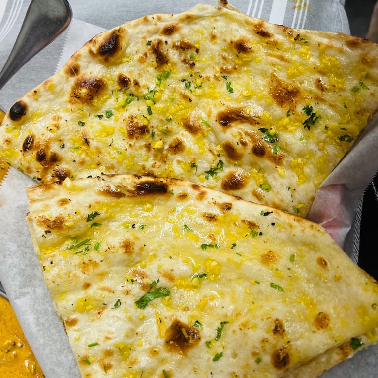 9. Garlic Naan