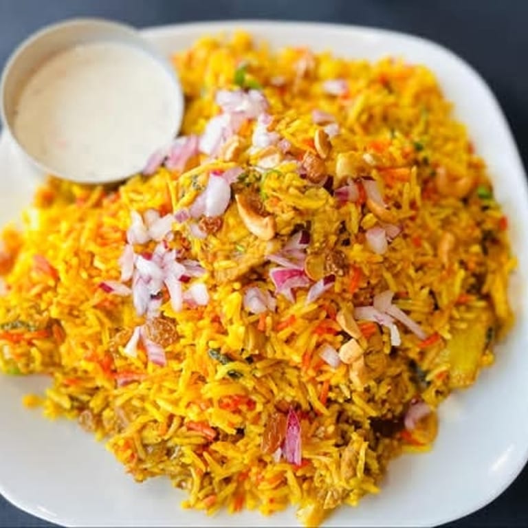 Delicious Lamb Biryani Awaits