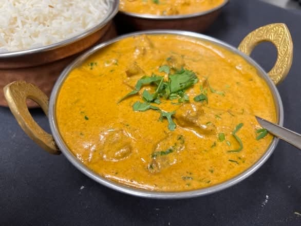 Lunch Chicken Dhaniya (Cilantro).